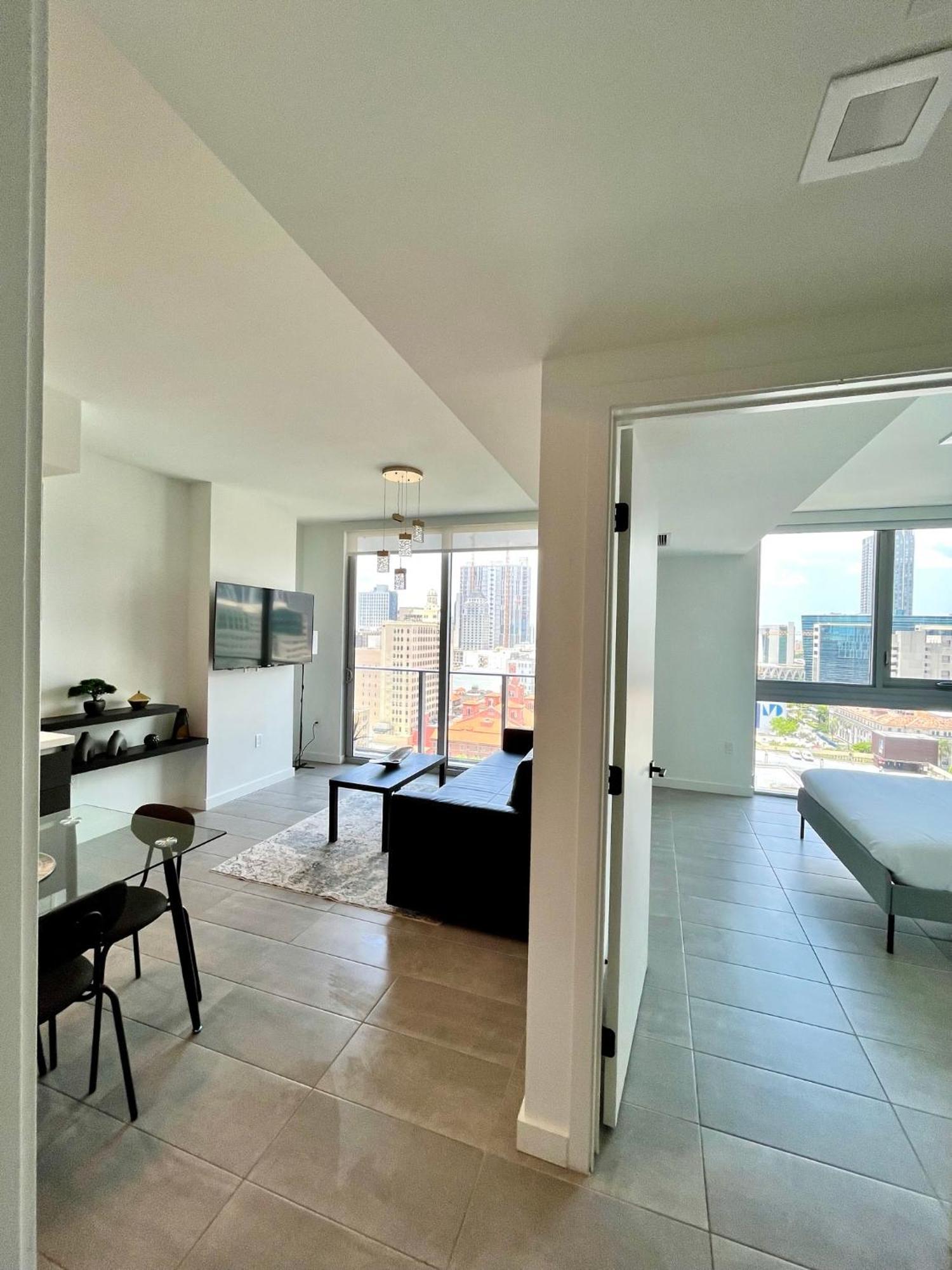 Brand New Modern 1 Bedroom Unit Downtown ميامي المظهر الخارجي الصورة